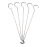 12-Inch Steel S Hooks for Plants, Utensils & Garden Displays (Pack of 5)