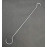 12-Inch Steel S Hooks for Plants, Utensils & Garden Displays (Pack of 5)