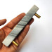 Gray Marble & Brass  Cabinet Pulls – Luxury Drawer Handles ( 6 inch )