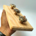 Wall-Mounted Wooden Clothes Hanger for Entryways, Bedrooms & Bathrooms