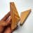 Wooden Triangle Coat Hooks for Wall - Pack of 2, Modern Design for Entryways