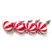 Fancy Resin Knobs for Wardrobe & Drawers – Pack of 4 (White & Red)