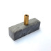 Gray Marble T Bar Knobs – Single Hole Cabinet & Drawer Handles