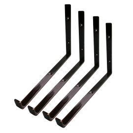 Heavy-Duty L-Shaped Wall Shelf Brackets with Screw..