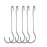 Heavy Duty Stainless Steel S Hooks for Hanging (6 Inches) - Pack of 5