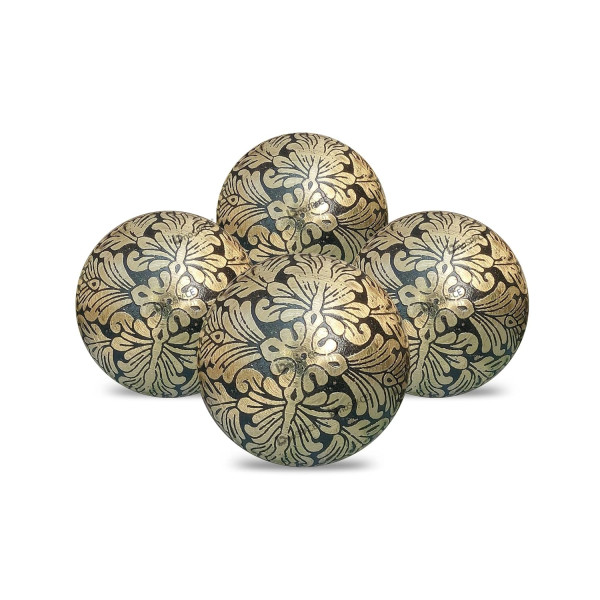Vintage Brass Knobs for Cabinets, Drawers, Dresser Door & Pulls - Set of 4