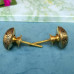 Vintage Brass Knobs for Cabinets, Drawers, Dresser Door & Pulls - Set of 4