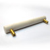 White Marble & Brass Cabinet Handles – Elegant Cupboard & Wardrobe Pulls